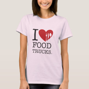 I LIEBE Nahrungsmittel-LKWs T-Shirt