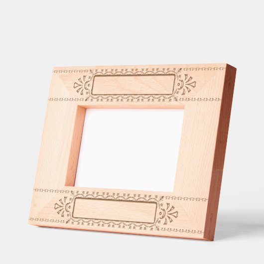 I Liebe Name anpassen Geätzte Rahmen (Links)