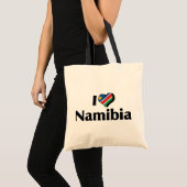 I Liebe Namibia Flag Tragetasche (Vorderseite (Produkt))
