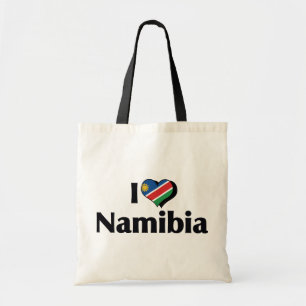 I Liebe Namibia Flag Tragetasche