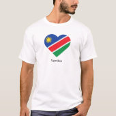 I Liebe Namibia T-Shirt (Vorderseite)