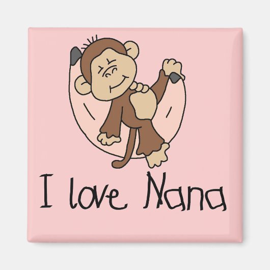 I Liebe Nana T - Shirt und Geschenke Magnet (Vorne)