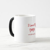 I Liebe Nana Verwandlungstasse (Vorderseite Links)