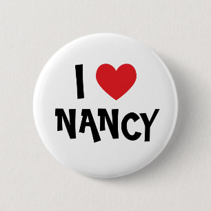 I Liebe Nancy) Button