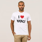 I Liebe Nancy) T-Shirt (Vorne ganz)
