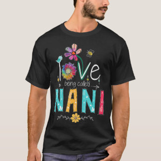 I Liebe NANI Mimi Oma Mütter T-Shirt