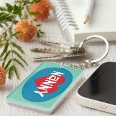 I Liebe NANNY Schlüsselanhänger (Vorderseite rechts)