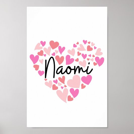 I Liebe Naomi Poster (Vorne)
