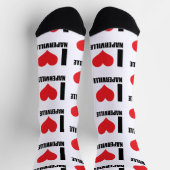 I Liebe Naperville Socken (Oben)