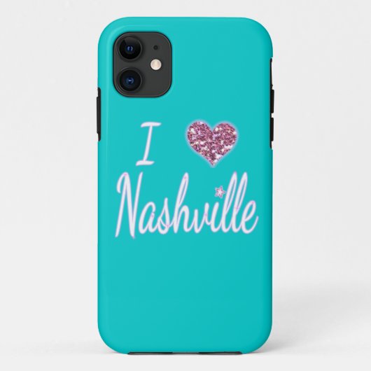 I Liebe Nashville Case-Mate iPhone Hülle (Rückseite)