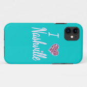 I Liebe Nashville Case-Mate iPhone Hülle (Rückseite (Horizontal))