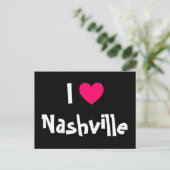 I Liebe Nashville Postkarte (Stehend Vorderseite)