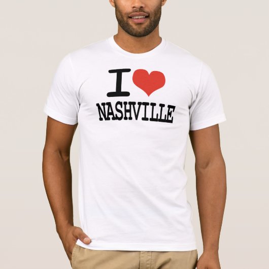 I Liebe Nashville T-Shirt (Vorderseite)