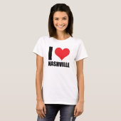 I Liebe Nashville T-Shirt (Vorne ganz)
