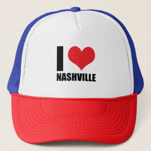 I Liebe Nashville Truckerkappe