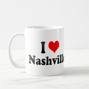 I Liebe Nashville, Vereinigte Staaten Kaffeetasse