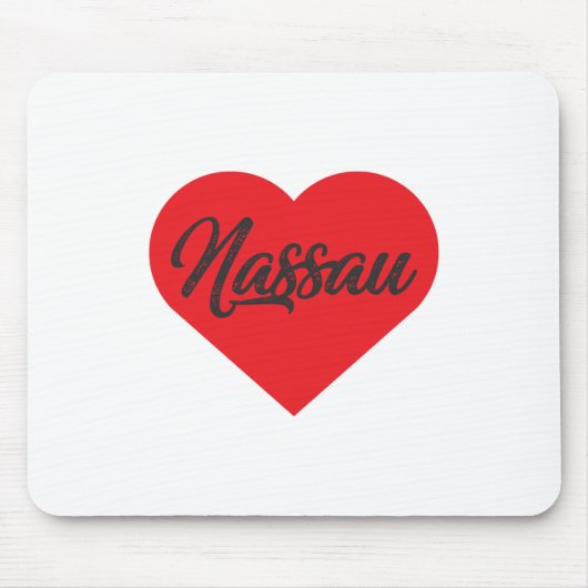 I Liebe Nassau - Bahamas Mousepad (Vorne)