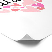 I Liebe Natalia Poster (Ecke)