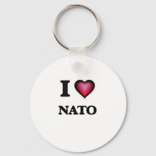 I Liebe Nato Schlüsselanhänger