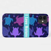 I Liebe Natur Case-Mate iPhone Hülle (Rückseite (Horizontal))