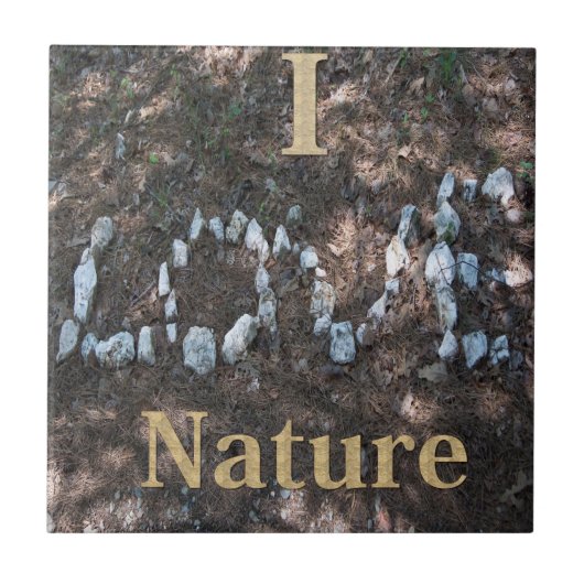 I Liebe Natur KeramikTile Fliese (Vorderseite)