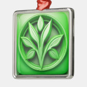 I Liebe Natur Ornament Aus Metall (Links)