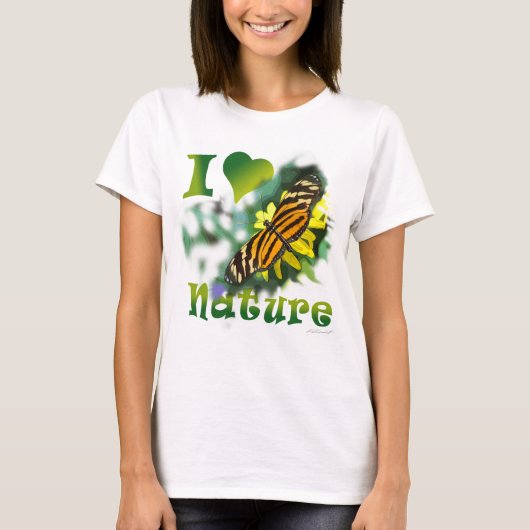 I Liebe Natur Shirt (Vorderseite)