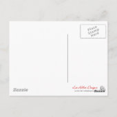 I Liebe Naturbekleidung und Geschenke Postkarte (Rückseite)