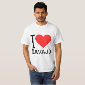 I Liebe Navajo T-Shirt (Vorne ganz)