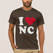 I LIEBE NC T-Shirt (Vorderseite)