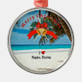I. Liebe Neapel, Florida, Ornament Aus Metall (Vorne)