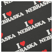 I LIEBE NEBRASKA STOFF (Muster)