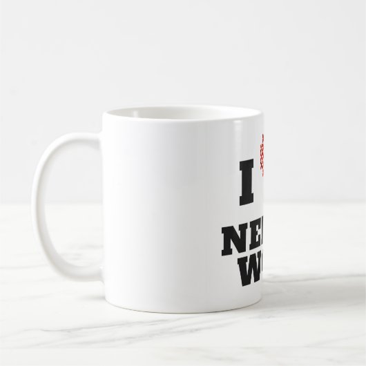 I Liebe Needlework Cross Stitch Kaffeetasse (Links)