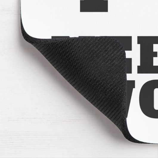 I Liebe Needlework Mousepad (Ecke)