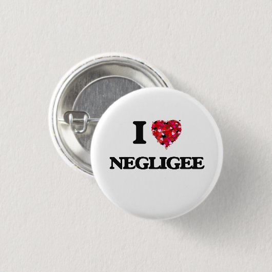 I Liebe-Negligé Button (Vorne & Hinten)