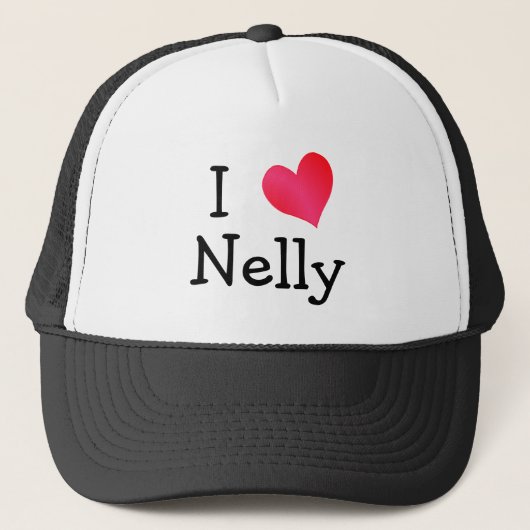 I Liebe Nelly Truckerkappe (Vorderseite)