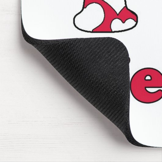 I Liebe Nepal Mousepad (Ecke)