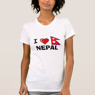 I LIEBE-NEPAL-T - SHIRT