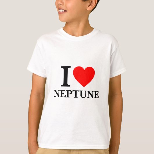 I Liebe Neptune T-Shirt (Vorderseite)