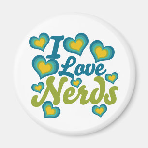 I LIEBE NERD MAGNET