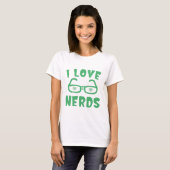 I LIEBE NERD T-Shirt (Vorne ganz)