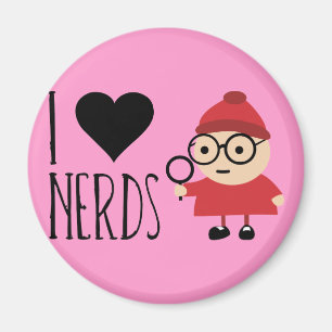 I Liebe-Nerds Magnet