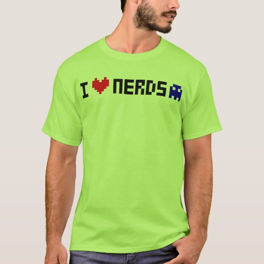 I Liebe-Nerds T-Shirt (Vorderseite)