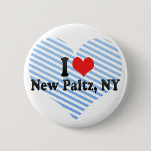 I Liebe neues Paltz, NY Button