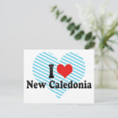 I Liebe Neukaledonien Postkarte (Stehend Vorderseite)