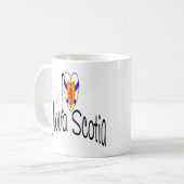 I Liebe Neuschottland Kaffeetasse (Vorderseite Links)