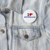 I Liebe Neuseeland Button (Beispiel)
