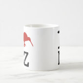 I Liebe-Neuseeland-Kaffee-Tasse Kaffeetasse (Mittel)