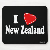 I Liebe Neuseeland Mousepad (Vorne)