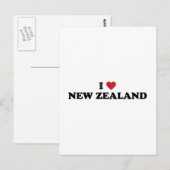 I Liebe Neuseeland Postkarte (Vorne/Hinten)